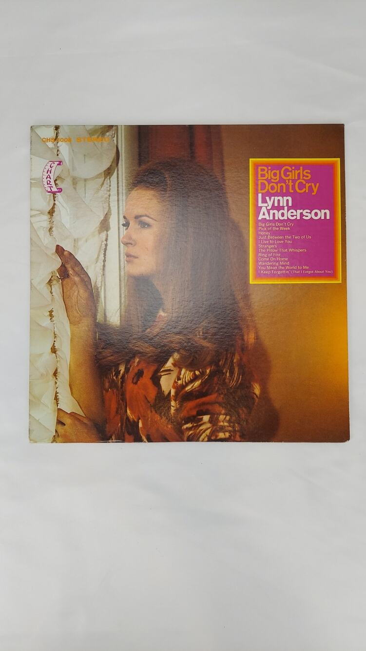 Lynn Anderson Big Girls Don't Cry Album LP Vinyl Record 1968 CHS-1008